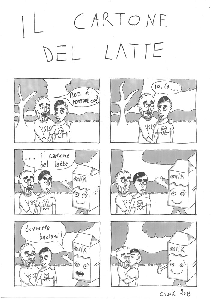 Fumetti Altrove - il cartone del latte - sito fumetti altrove