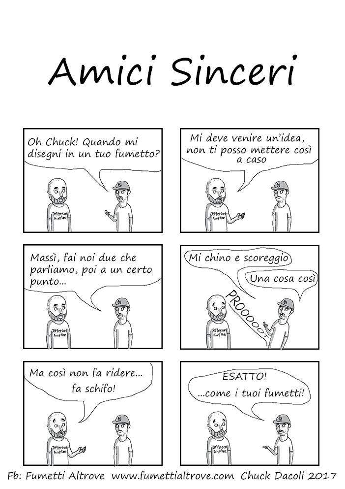 030 - Fumetti Altrove - Amici Sinceri - sito fumetti altrove