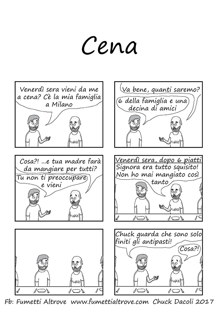 032 - Fumetti Altrove - Cena - sito fumetti altrove