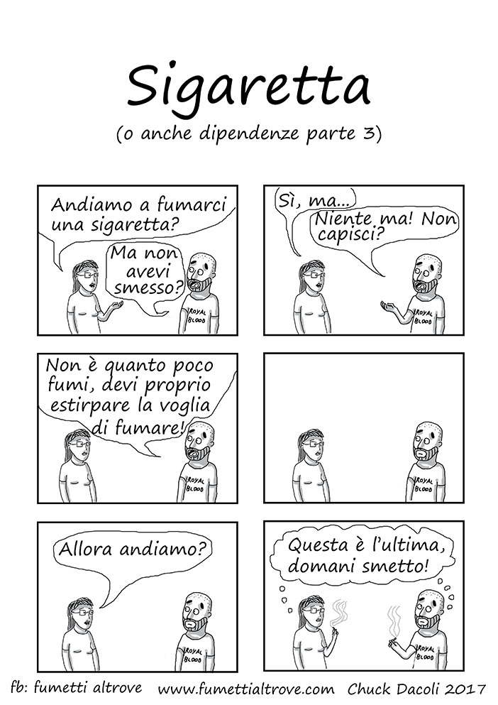 036 - Fumetti Altrove - Sigaretta - sito fumetti altrove