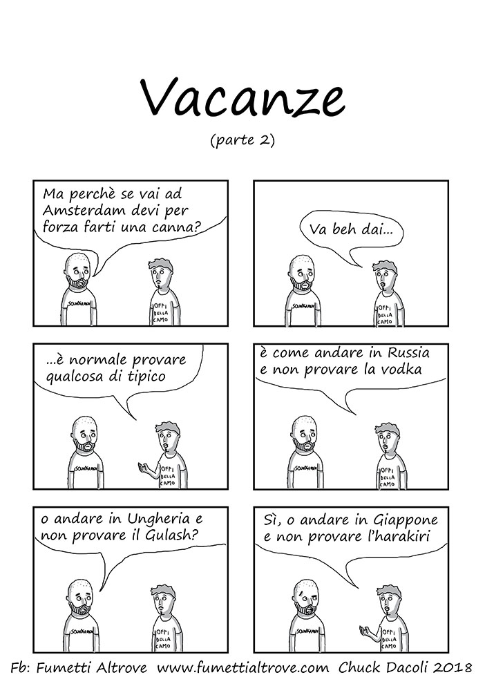 049 - Fumetti Altrove - Vacanze parte 2 - sito