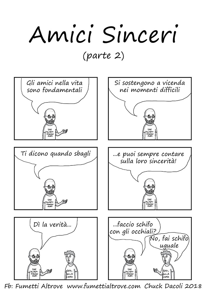 061 - Fumetti Altrove - Amici Sinceri parte 2 - sito